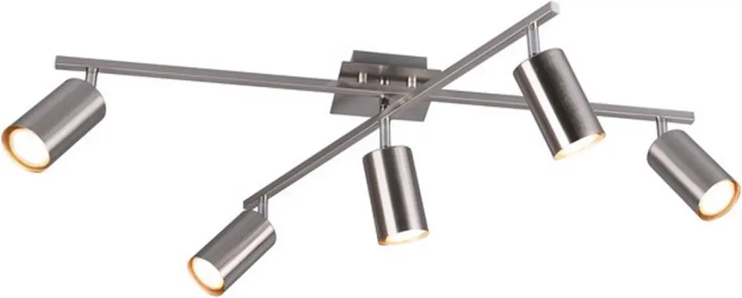 Trio Marley 612400507 Plafondlamp 5-lamps