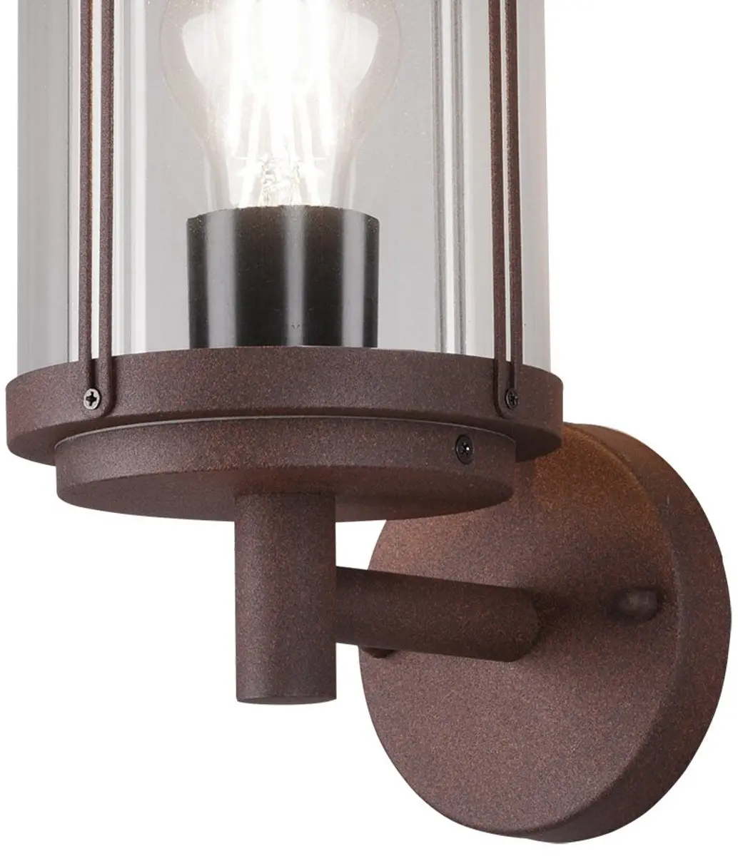 Trio TANARO 202360124 Buitenwandlamp - IP44 - Roestkleur - afbeelding 5 van 6