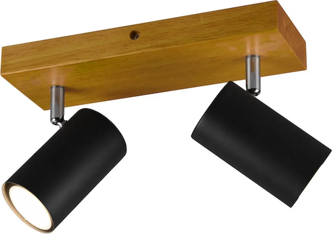 Spot Trio Leuchten Marley - Zwart - afbeelding 4 van 6