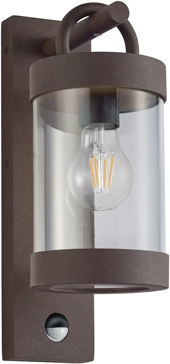 TRIO Sambesi Buitenwandlamp - Bewegingssensor - Roestkleur - afbeelding 4 van 6