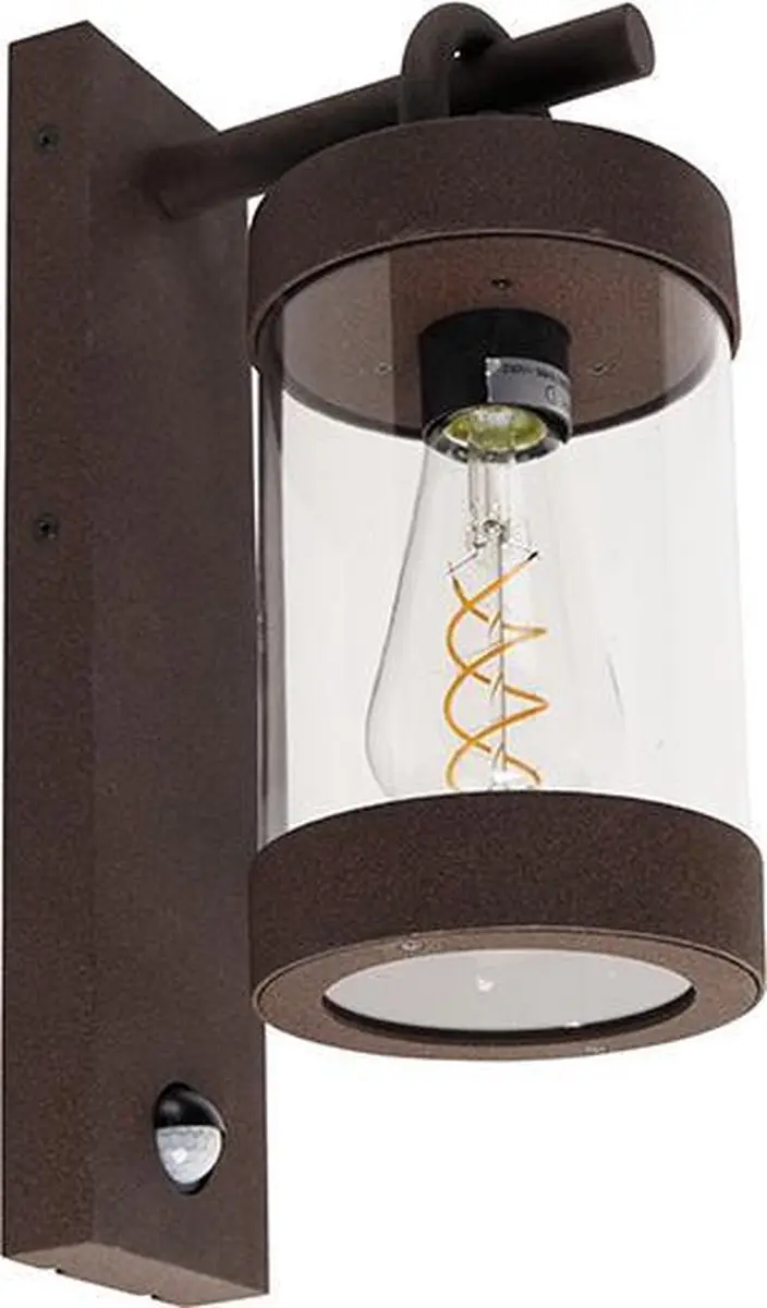 TRIO Sambesi Buitenwandlamp - Bewegingssensor - Roestkleur - afbeelding 3 van 6