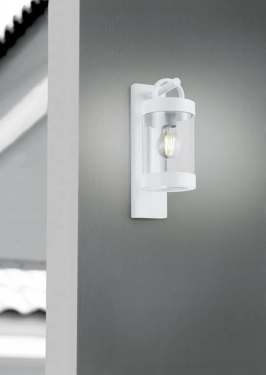 Trio Sambesi Buitenwandlamp - E27 4W - Wit Mat - afbeelding 5 van 6