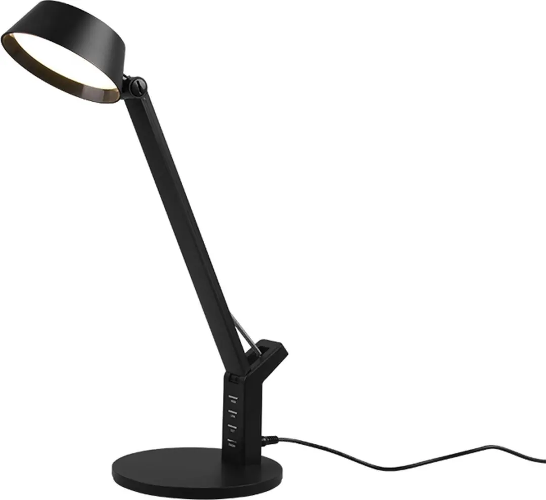 Trio Ava LED Tafellamp - 5W - Zwart Mat - afbeelding 3 van 6
