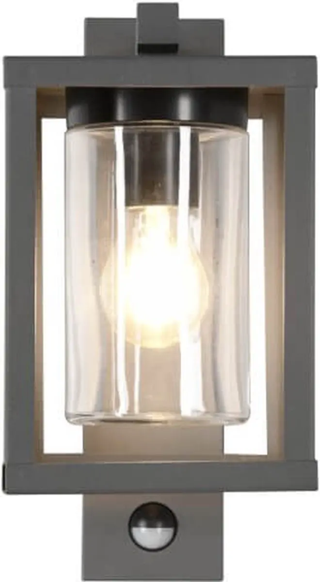Trio Lunga Buitenwandlamp - E27 - IP44 - Antraciet - afbeelding 3 van 6