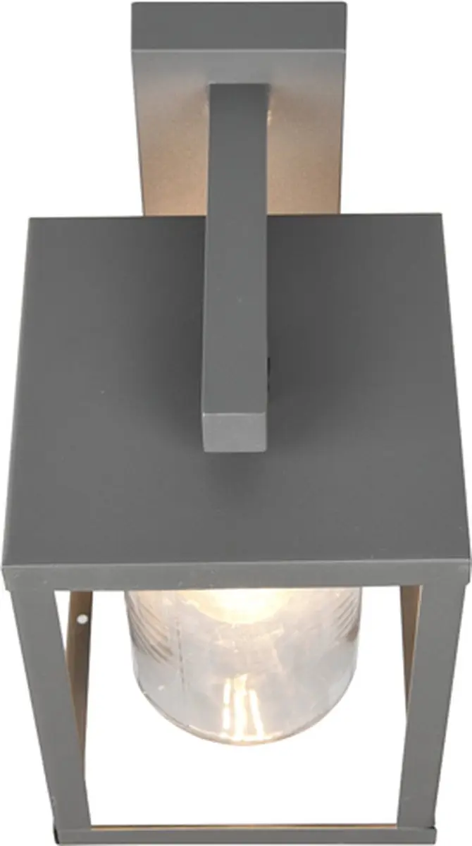 Trio Lunga Buitenwandlamp - E27 - IP44 - Antraciet - afbeelding 5 van 6
