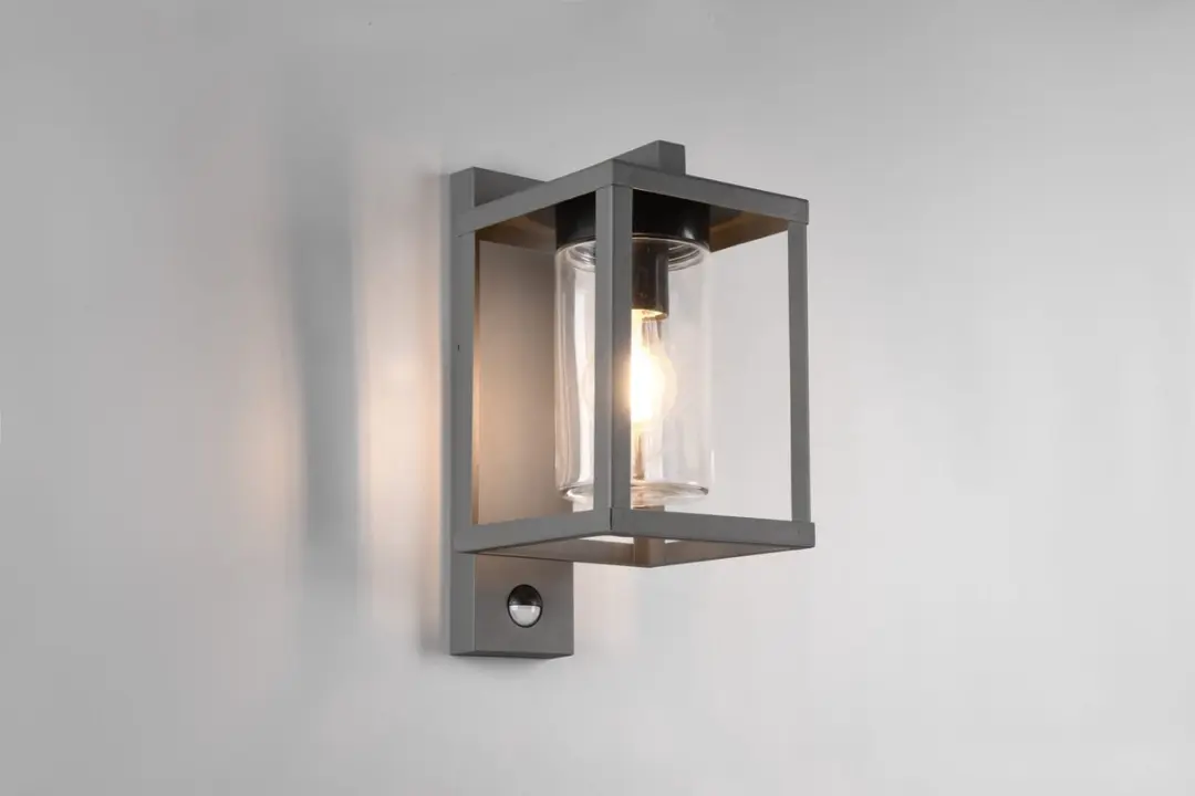 Trio Lunga Buitenwandlamp - E27 - IP44 - Antraciet - afbeelding 4 van 6