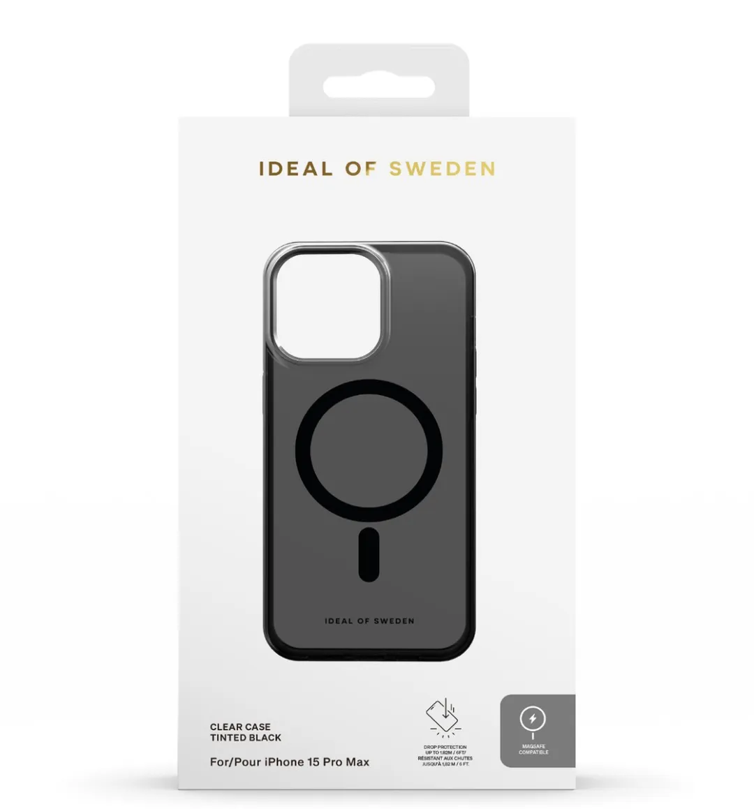 iDeal of Sweden Clear Case Magsafe iPhone 15 Pro Max - Tinted Black - IDCLCMS-I2367P-470 - afbeelding 4 van 6
