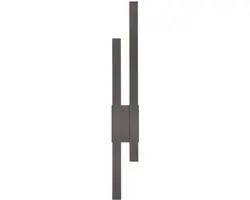 Trio TAWA Buitenwandlamp 2-lamps IP54 - Antraciet - afbeelding 5 van 6