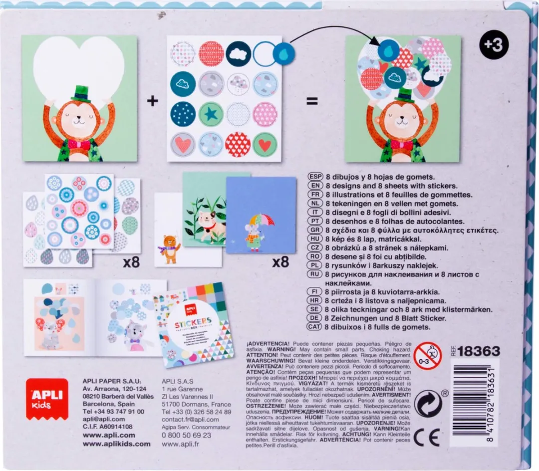 Apli Kids Stickerspel Boot - afbeelding 3 van 5