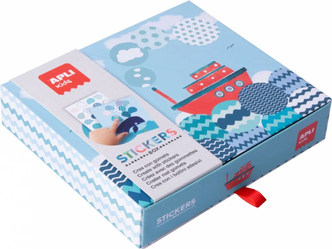 Apli Kids Stickerspel Boot - afbeelding 5 van 5