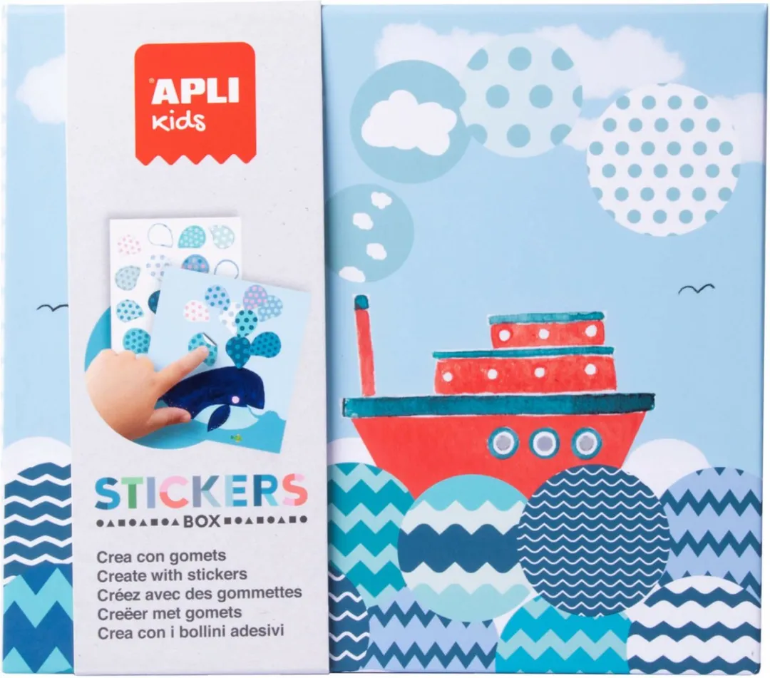 Apli Kids Stickerspel Boot - afbeelding 4 van 5