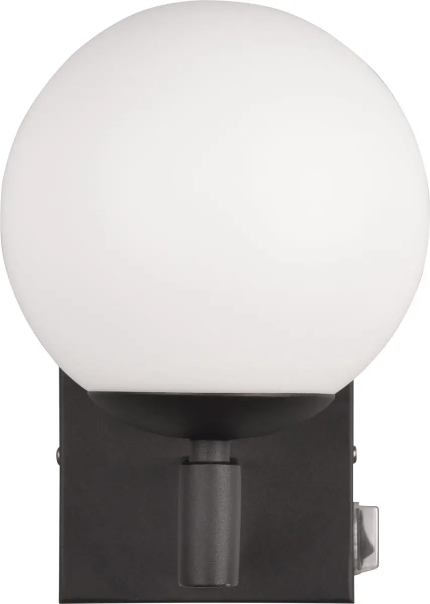 TRIO Kula Wandlamp - IP44 - Zwart Mat - afbeelding 3 van 4
