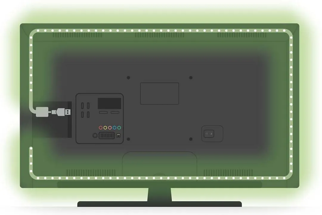 Nedis SmartLife LED Strip RGB/Warm Wit 2m - Controller - App-bestuurbaar - afbeelding 6 van 6
