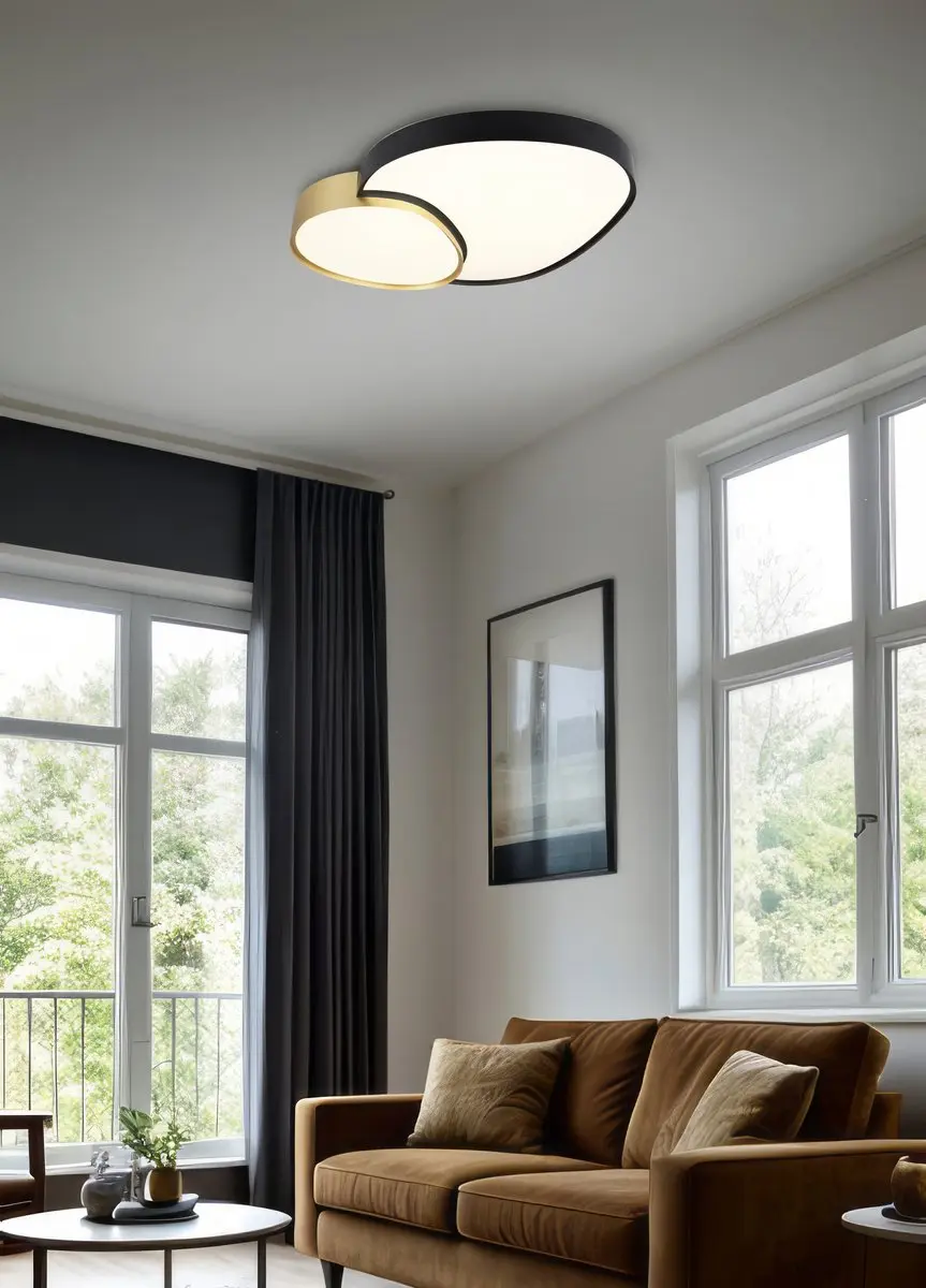 Trio Rise Plafondlamp - 45W Dimbaar - afbeelding 5 van 6