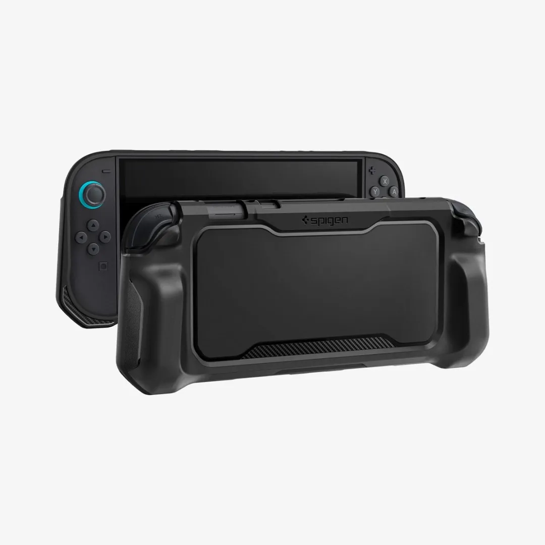 Spigen Rugged Armor ACS09075 Hoes Nintendo - Zwart