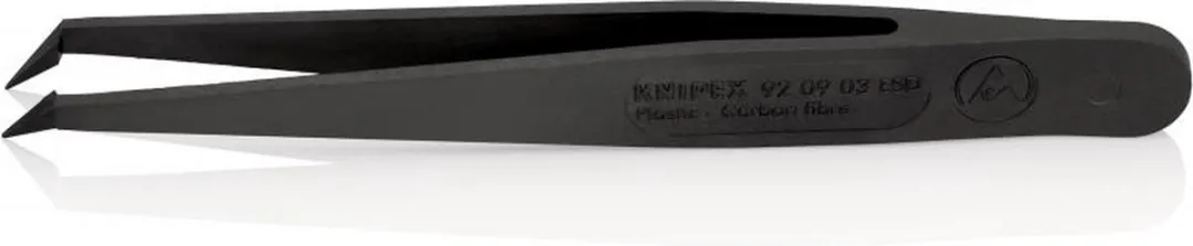 Knipex Kunststof Pincet ESD 920903ESD - Zwart