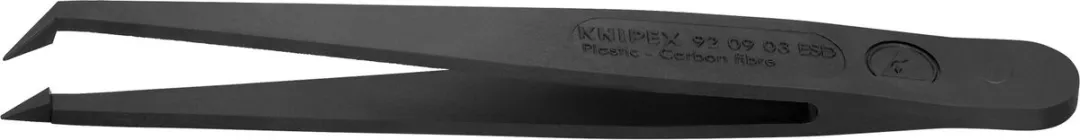 Knipex Kunststof Pincet ESD 920903ESD - Zwart