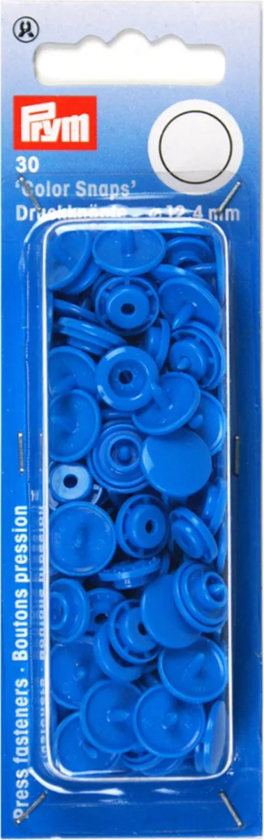 Prym Drukknoop ColorSnaps 12,4mm Staalblauw
