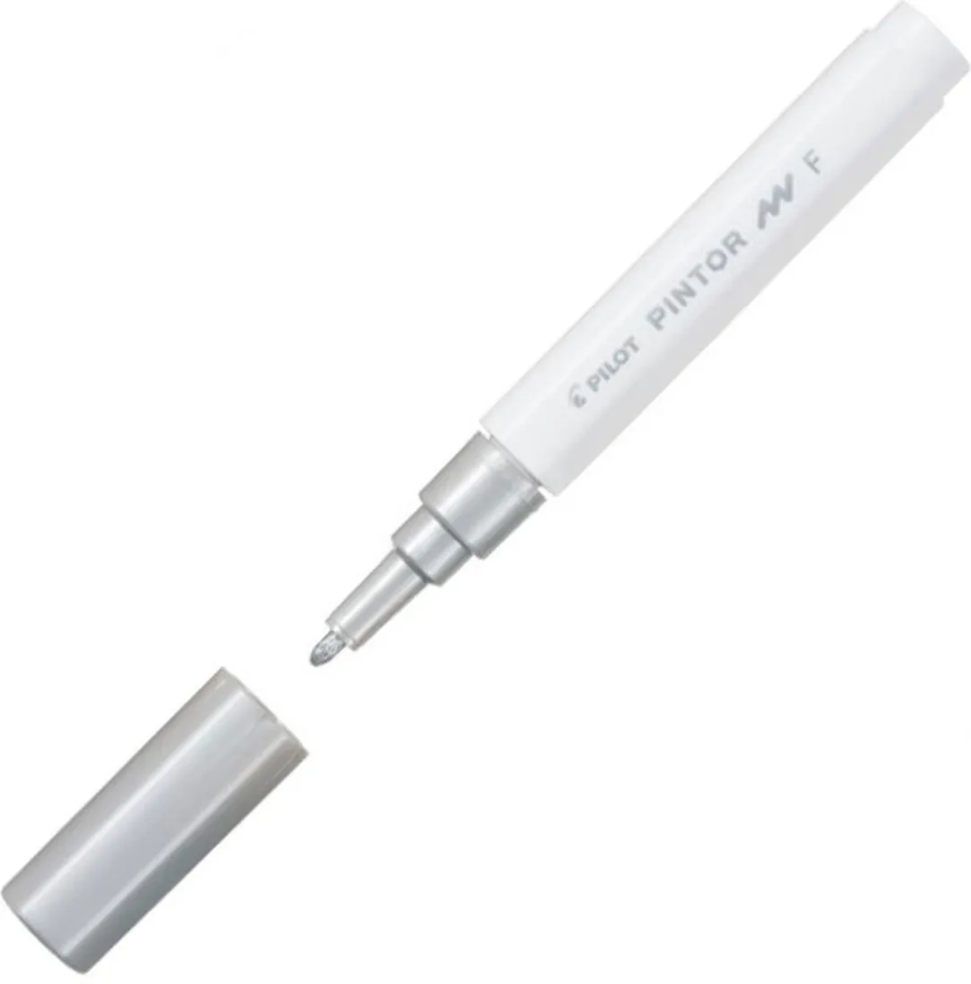 Pilot Pintor Zilveren Verfstift 1,0mm