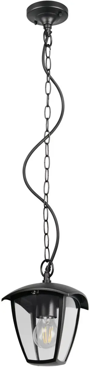 Trio Venta Buiten Hanglamp - IP44 - E27 - Zwart Mat - afbeelding 3 van 3