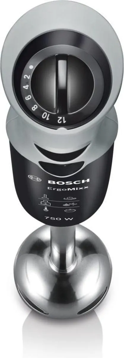 Bosch MSM67160 ErgoMixx Staafmixer - 750W - Zwart