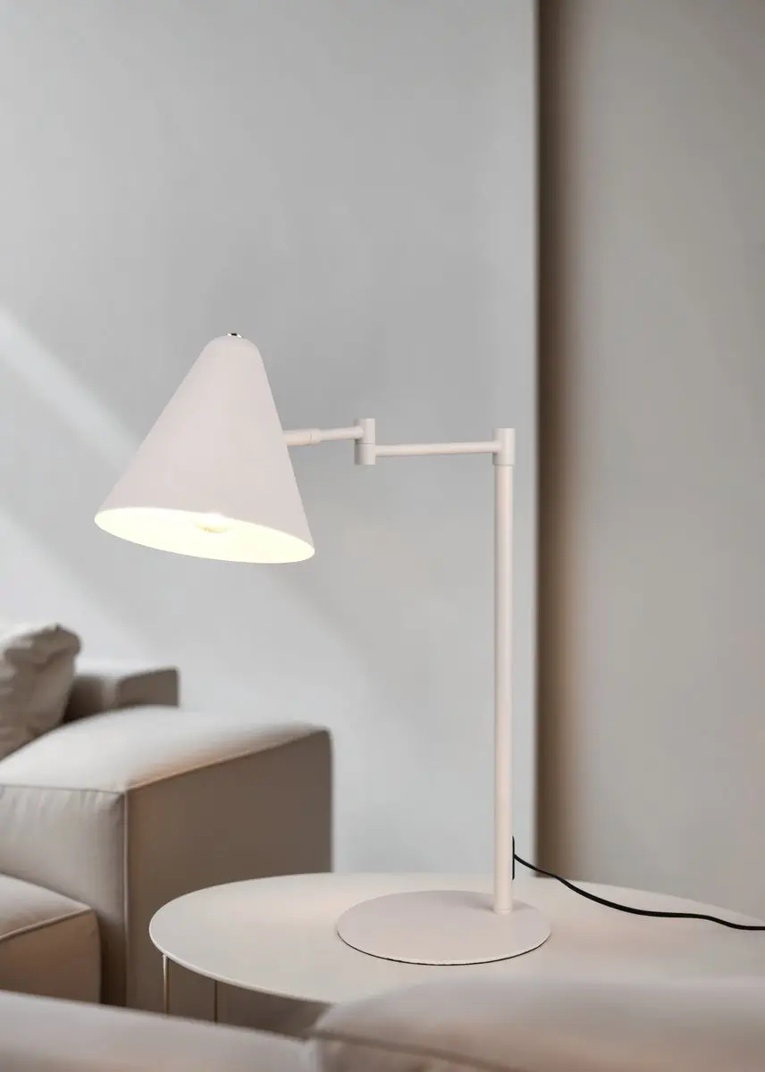 Trio Cosima 563900176 Tafellamp - Grijs warm - afbeelding 4 van 6