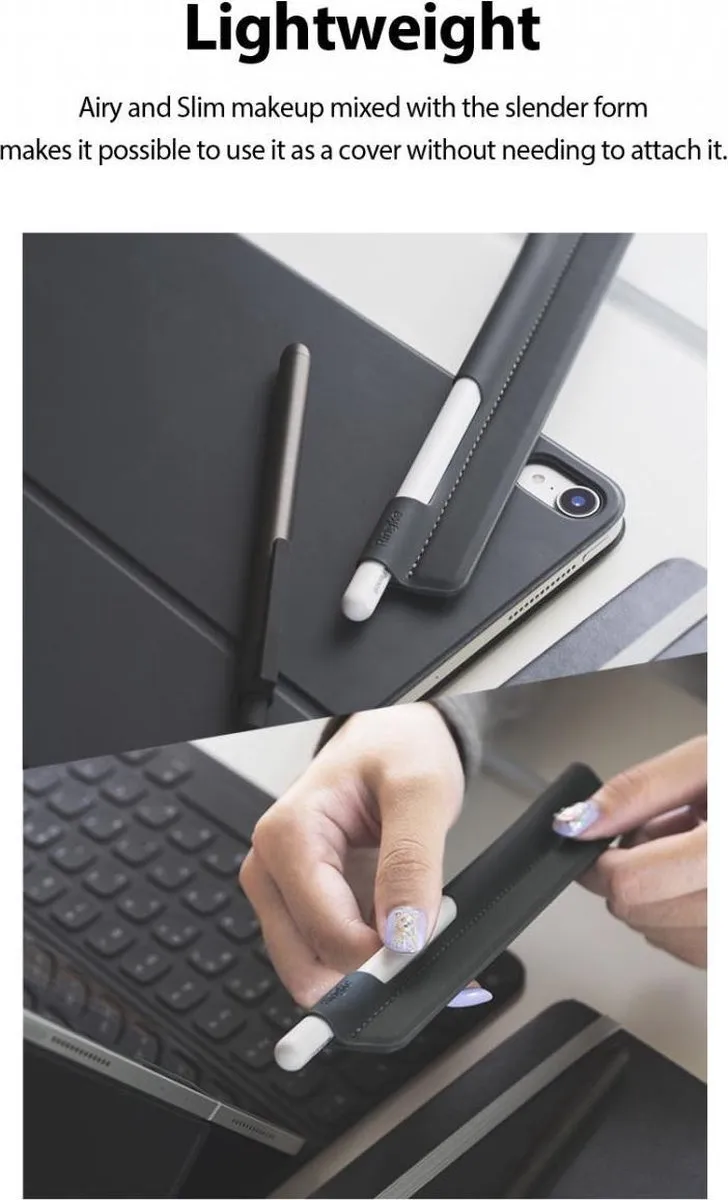 Ringke Pen Sleeve Pennenhouder voor iPad - Zwart