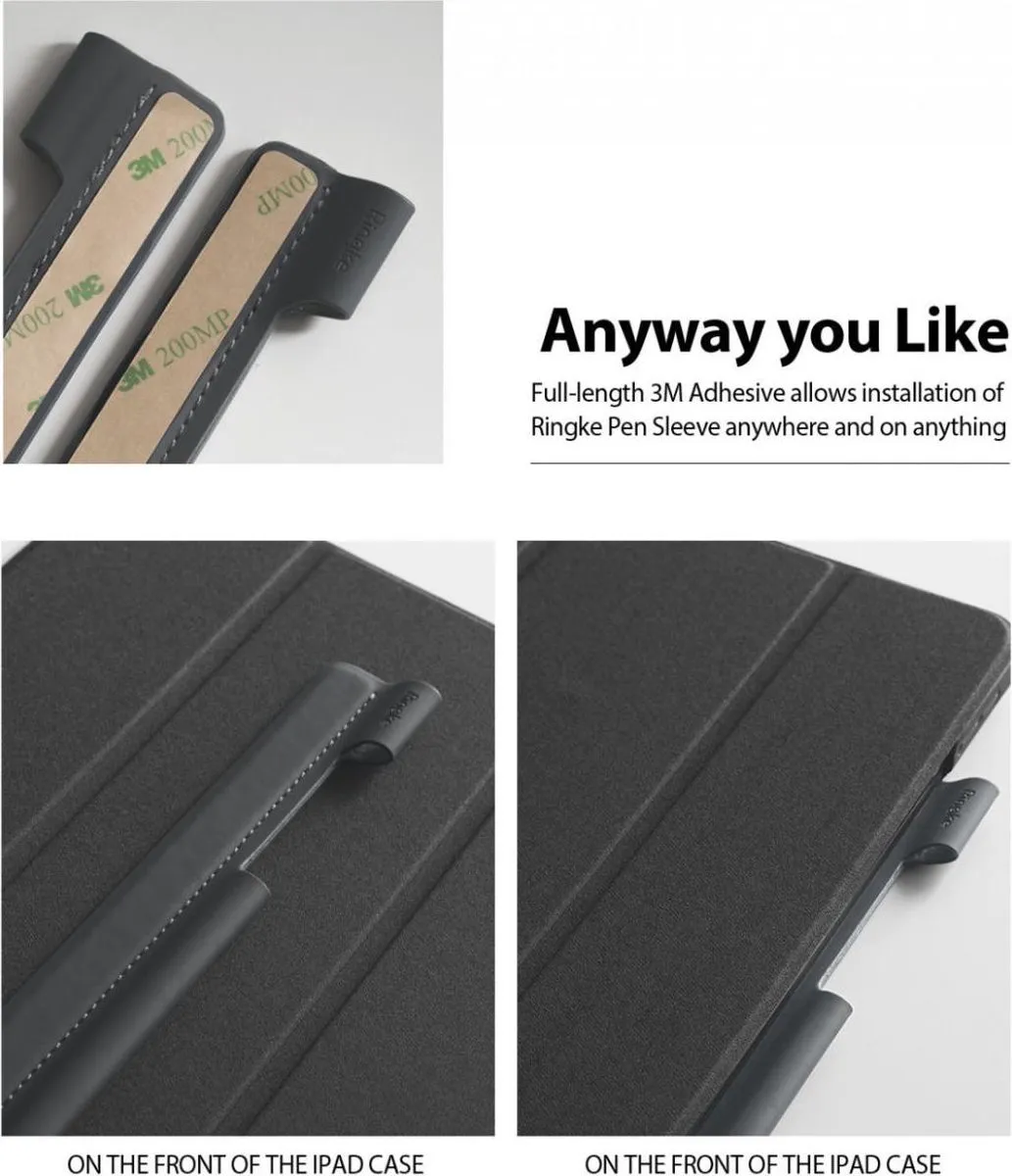 Ringke Pen Sleeve Pennenhouder voor iPad - Zwart