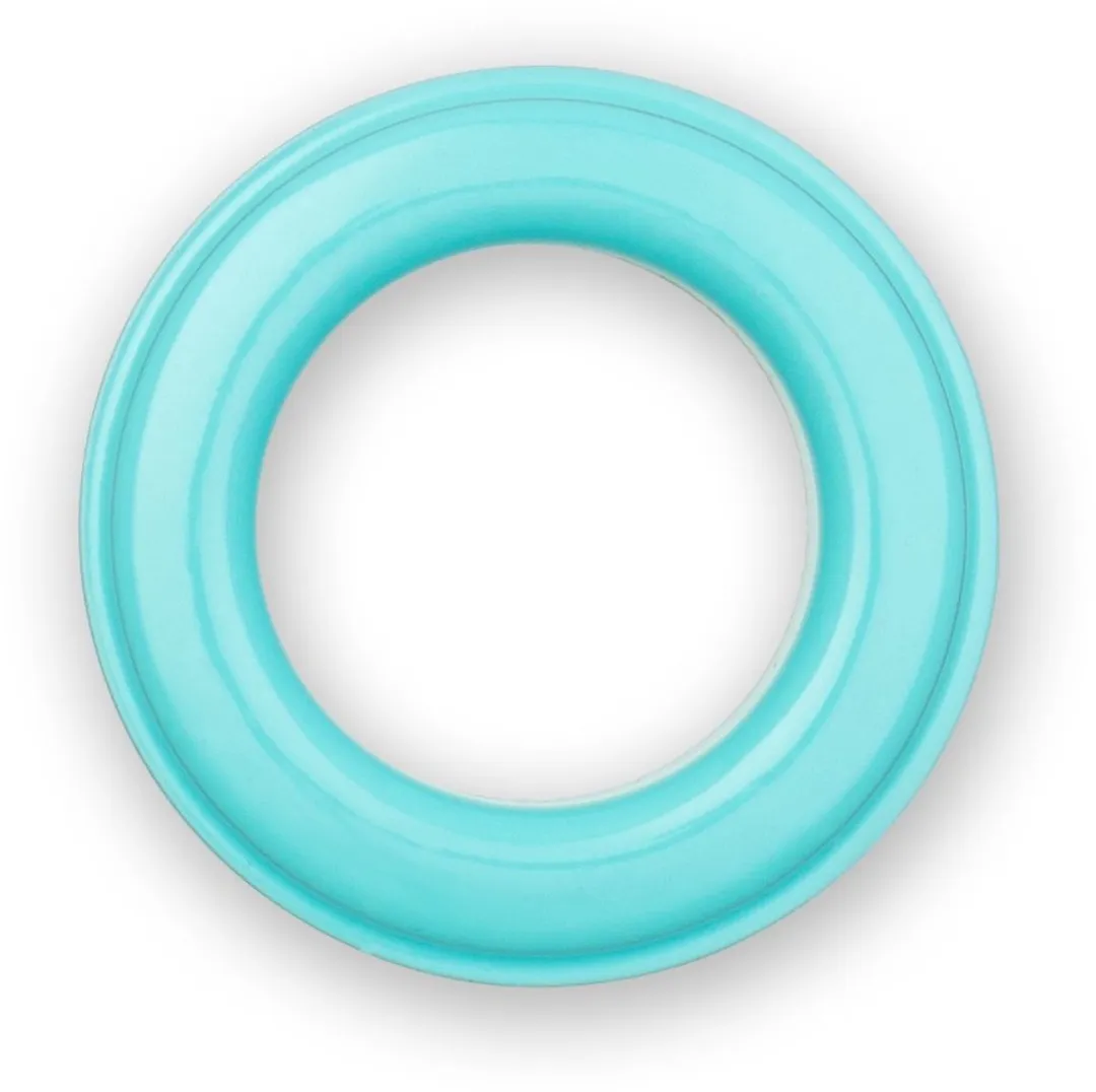 Prym Ringen met schijven 14mm - Mintgroen - 15 Stuks