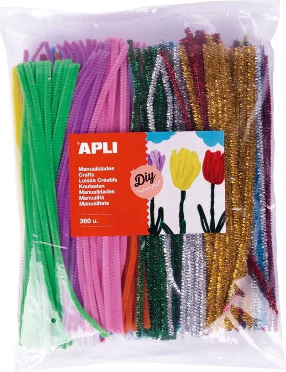 Apli Kids Chenille Draad Pijpenragers