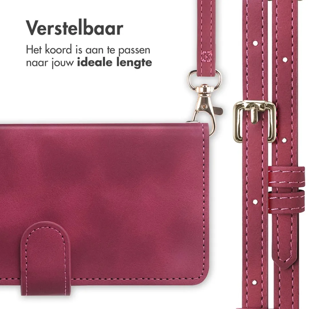 Imoshion Bookcase Hoesje Samsung Galaxy A25 - 3 Pasjes - Rood