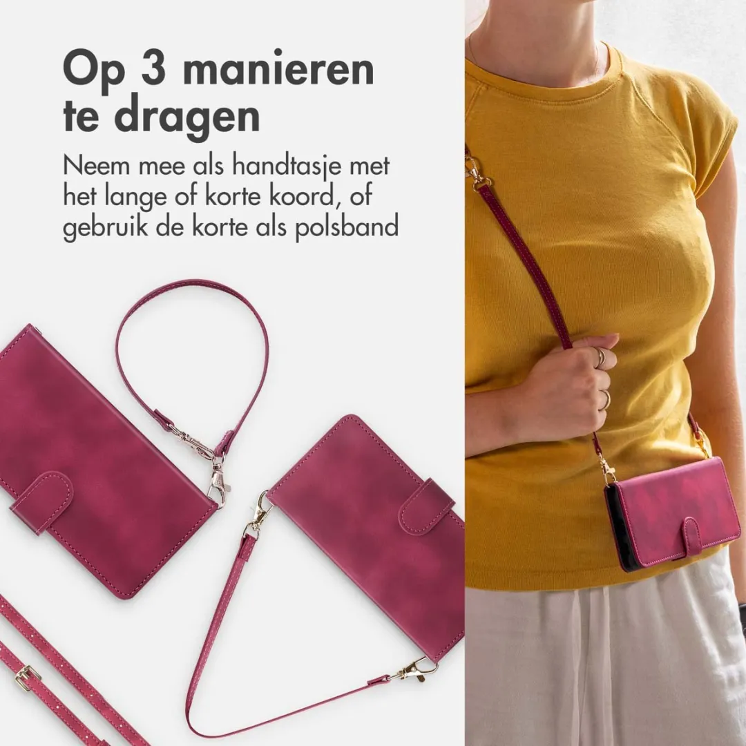 Imoshion Bookcase Hoesje Samsung Galaxy A25 - 3 Pasjes - Rood