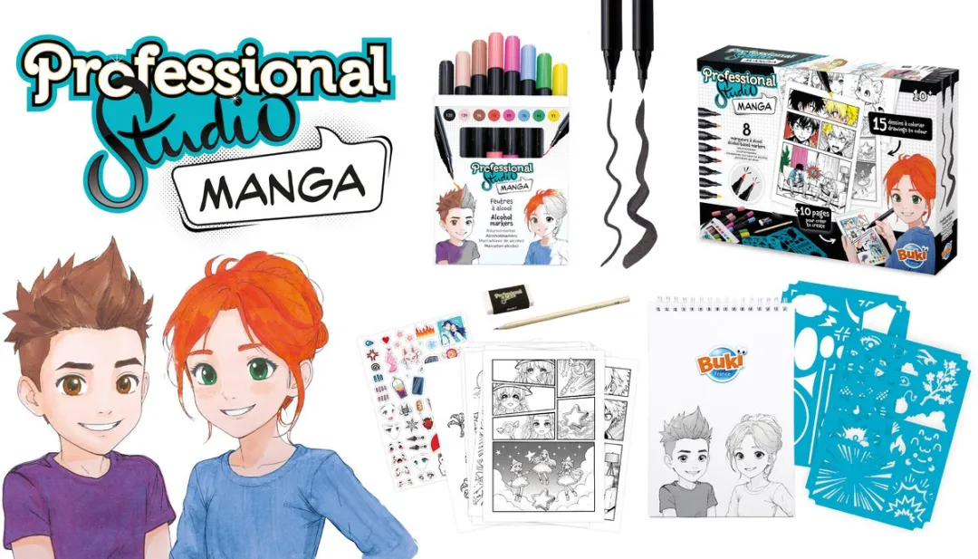 Buki France Professional Manga Studio - A5 Multicolor