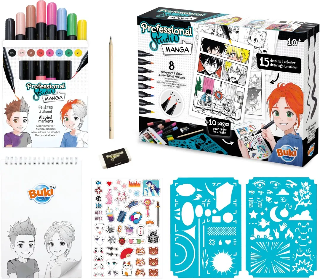Buki France Professional Manga Studio - A5 Multicolor