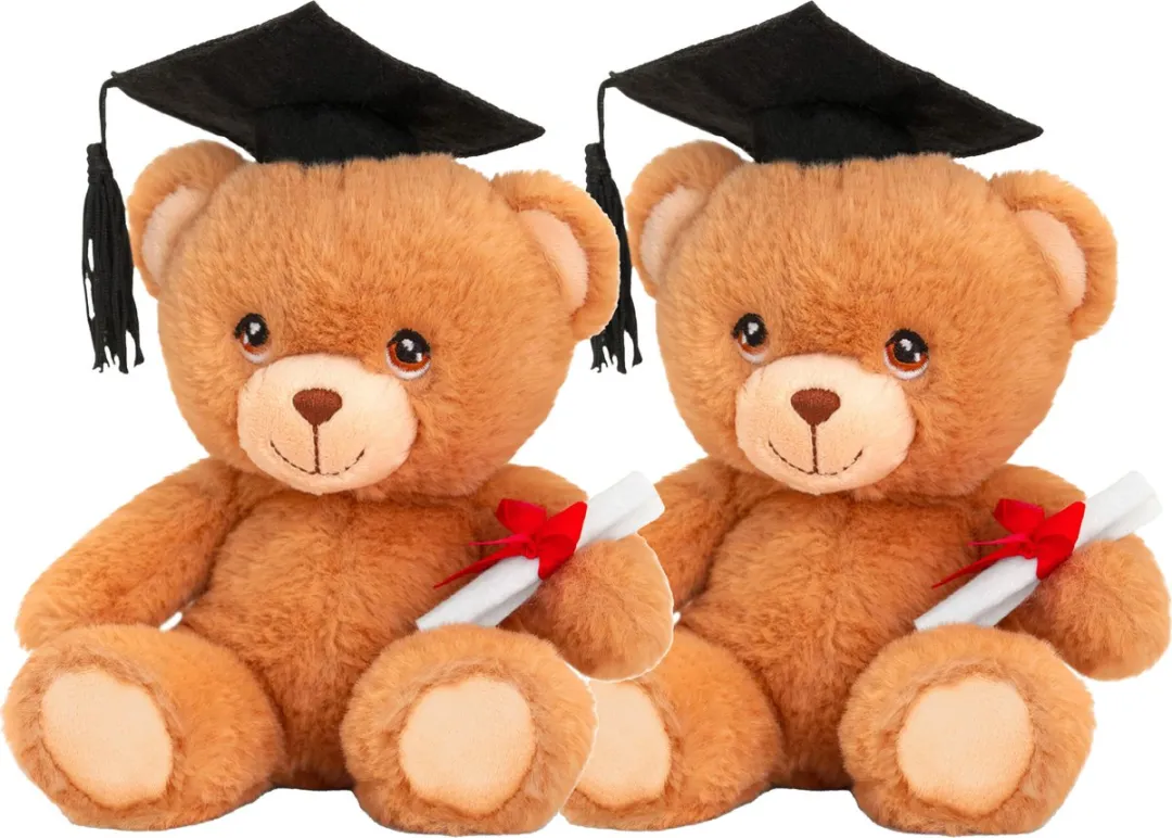 Keeleco Pluche Knuffelbeer Diploma