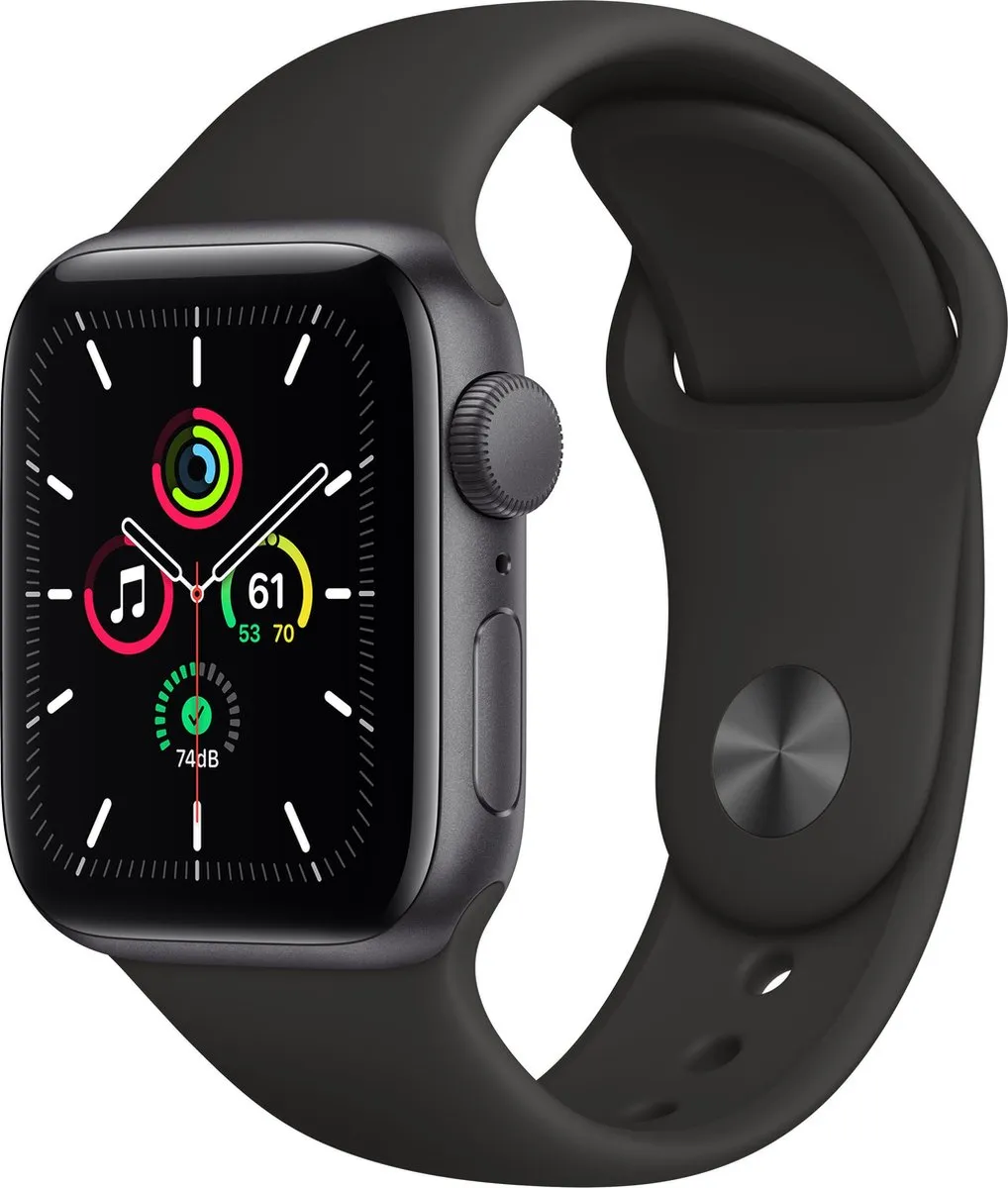 Apple Watch SE 2021 40mm Smartwatch - Spacegrijs