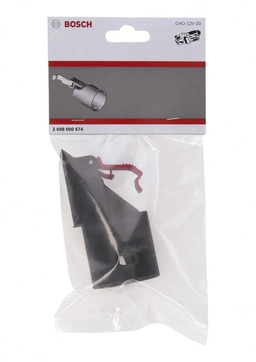 Bosch Vacuümadapter 2608000674 - 35mm - Zwart/Rood