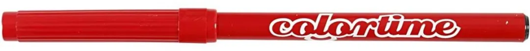 Creativ Company Rode Stiften Set - 18 Kleurstiften Multicolor