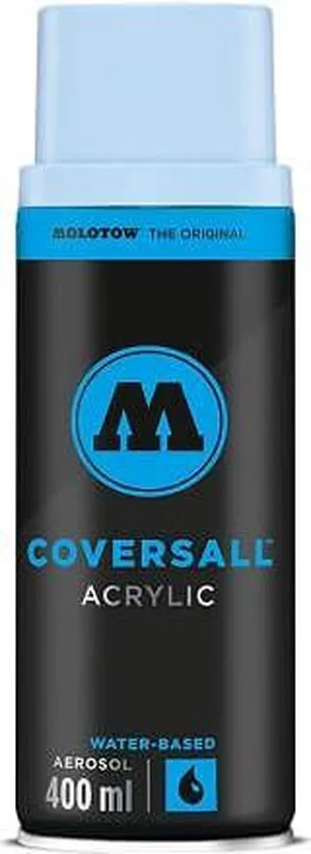 Molotow CoversAll Waterbased Spuitbus Azure Blue 400ml