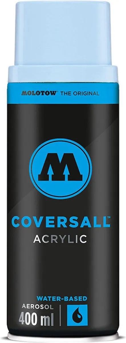 Molotow CoversAll Waterbased Spuitbus Azure Blue 400ml