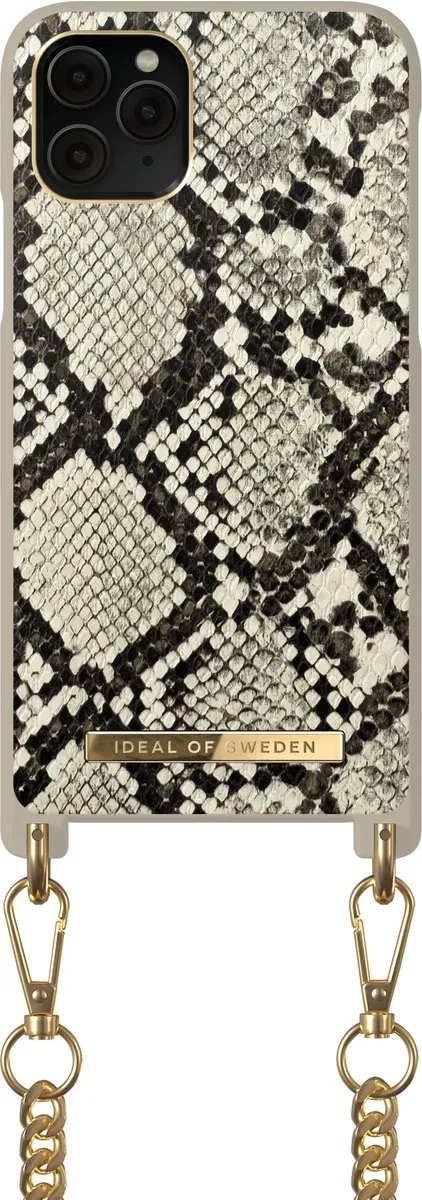 iDeal of Sweden Phone Necklace Case iPhone 11 Pro/XS/X - Desert Python - afbeelding 4 van 6