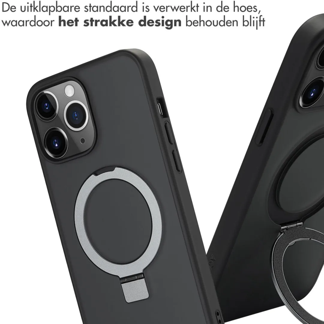 Accezz Hoesje iPhone 13 Pro Max MagSafe - Zwart