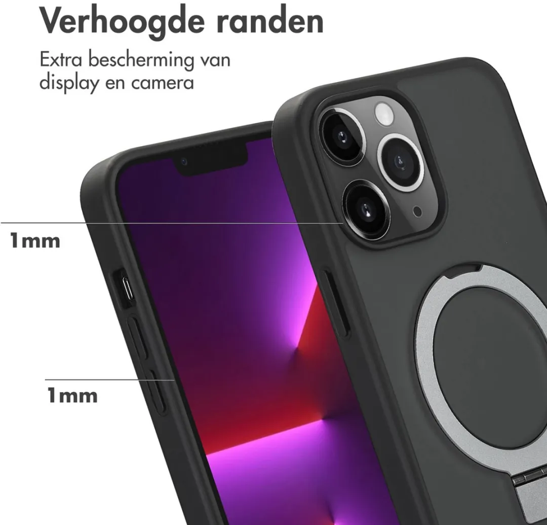 Accezz Hoesje iPhone 13 Pro Max MagSafe - Zwart