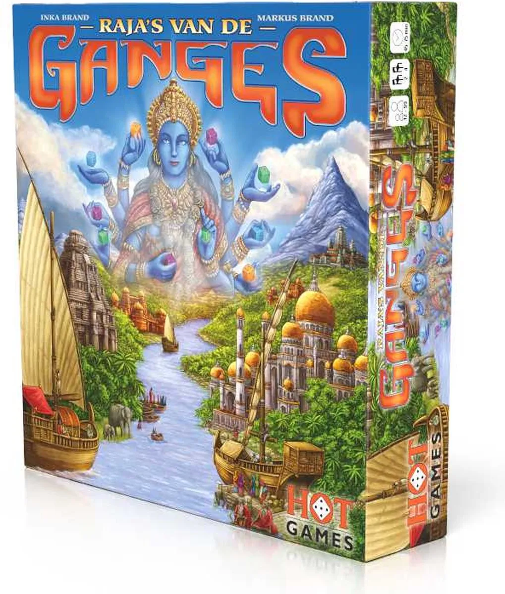 Geronimo Games Raja's van de Ganges Bordspel - 6 Spelers