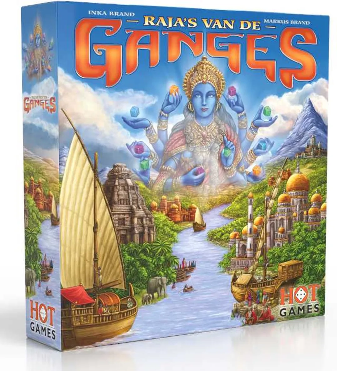 Geronimo Games Raja's van de Ganges Bordspel