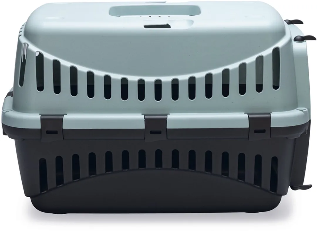 Beeztees Gipsy Eco Reismand - 45x26x29cm - Lichtblauw/Zwart