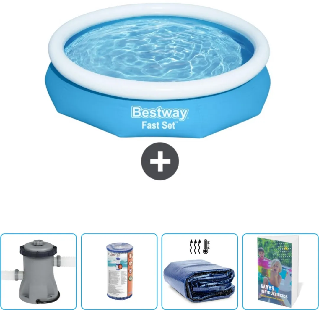 Bestway Fast Set Rond Zwembad 305x66cm