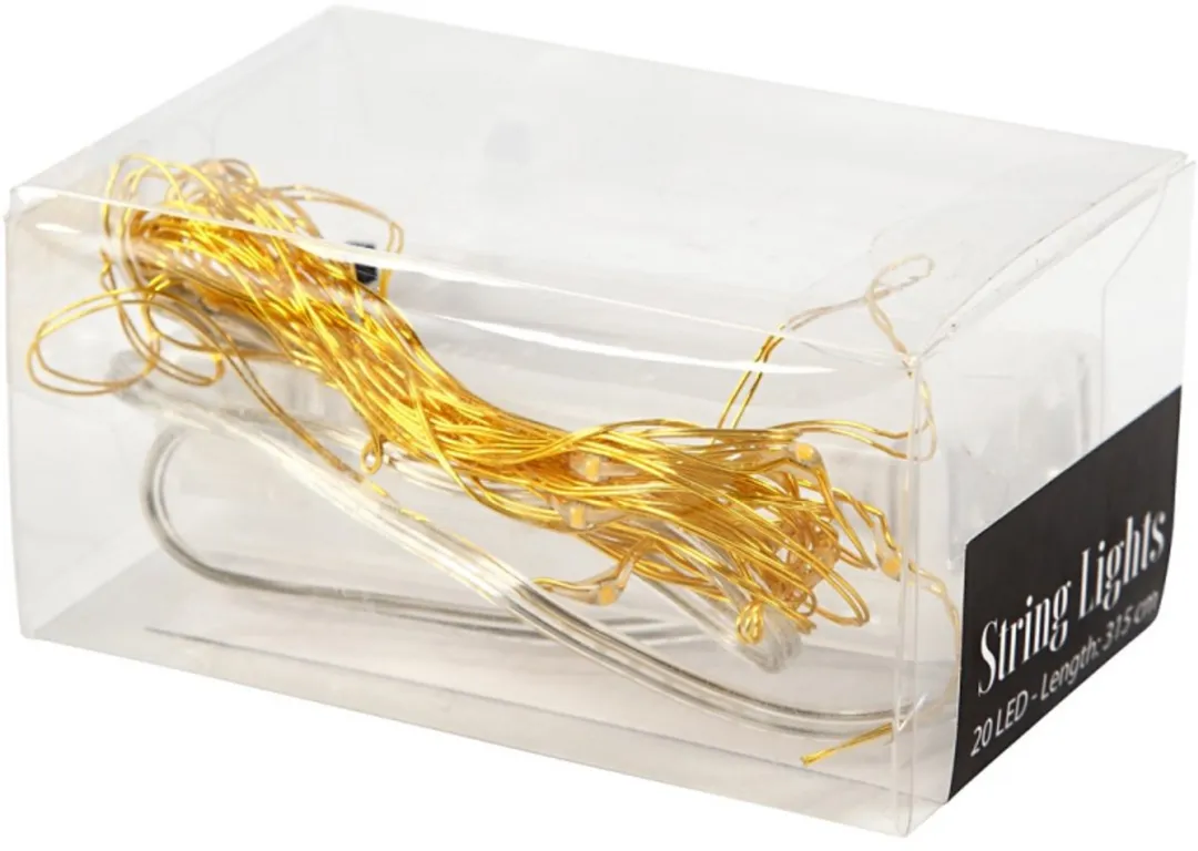 Creativ Company LED Slinger 3,15m - Goud