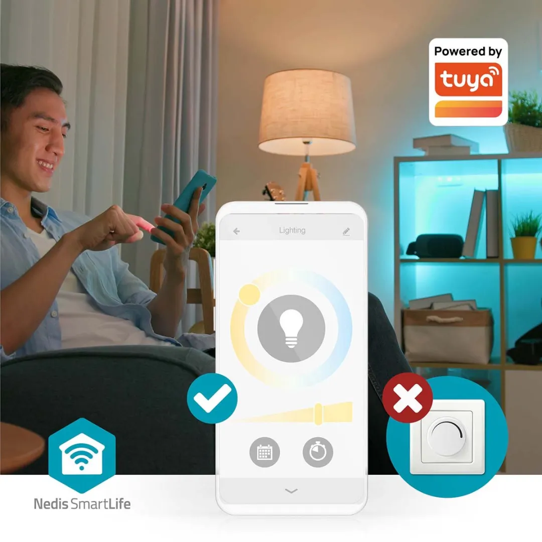 Nedis SmartLife LED Filamentlamp E27 360lm - Goudkleurig