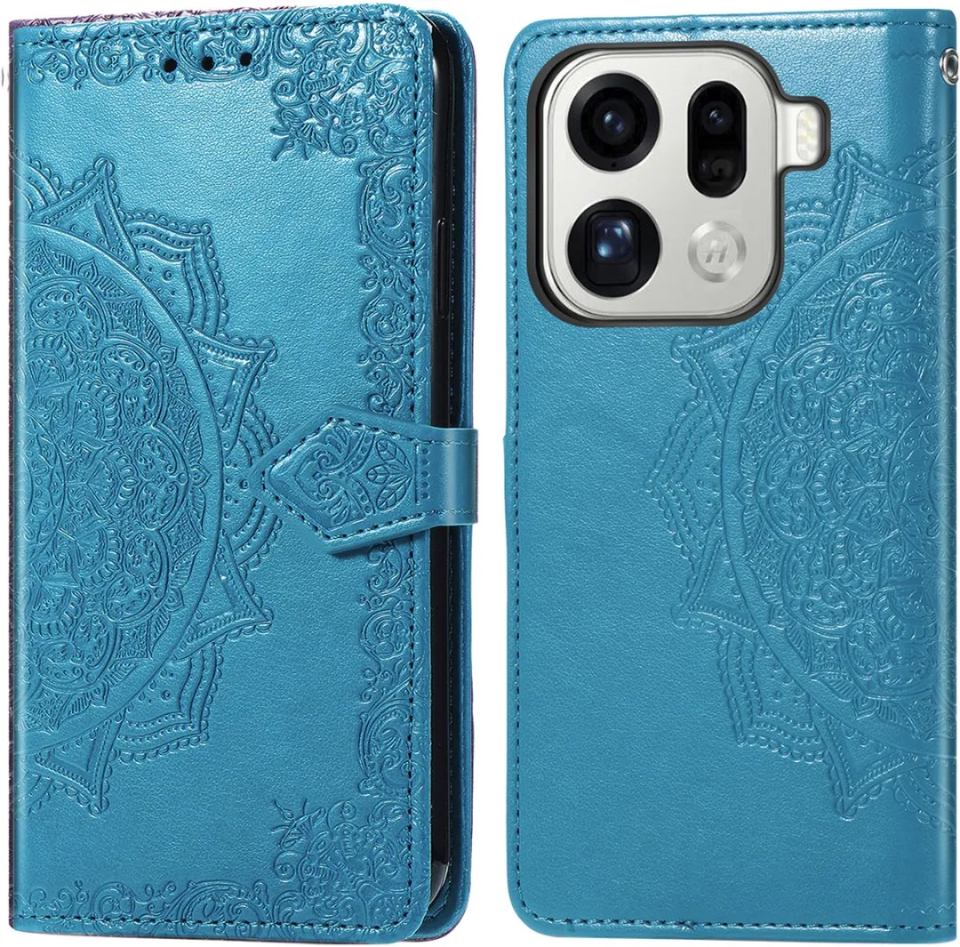 imoshion Hoesje Oppo Find X9 Pro 3 Pasjes - Turquoise